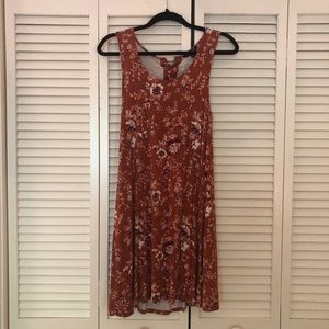 Orange floral pattern American Eagle dress